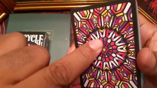 Bicycle Stained Glass playing cards - Kickstarter edition (Review) смотреть онлайн