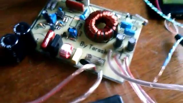 TDA7294 от ИИП на IR2153