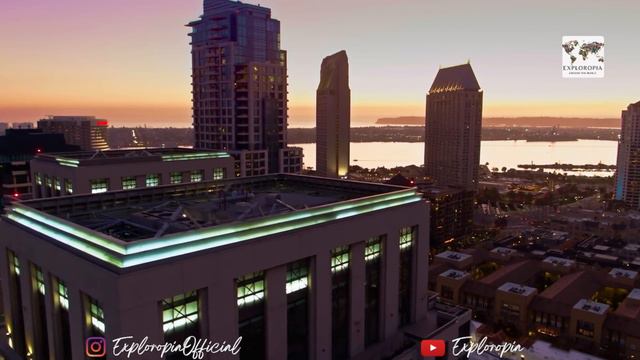 San Diego, California, USA 🇺🇸 In 4K ULTRA HD 60FPS Video By Drone