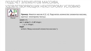 Информатика 11 класс. Структурированные типы данных. Массивы. (УМК Босова Л.Л., Босова А.Ю.)