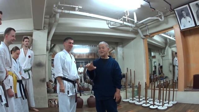 Morio Higaonna Sensei about Hojo Undo