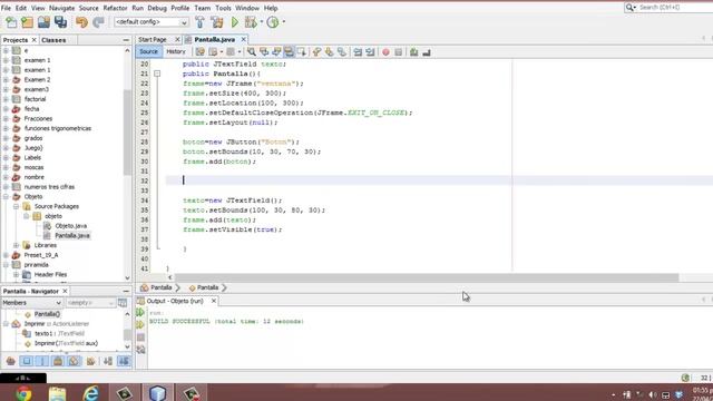 como utilizar ActionListener en java con un JButton y JTextField смотреть онлайн