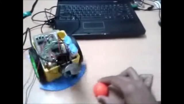 Image processing -Ball Following Robot (MatLab, AVR mcu, Webcam,serial communication) смотреть онлайн