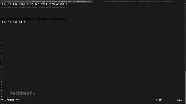 Ansible Jinja2 Templates - Part2 - Loops | techbeatly смотреть онлайн