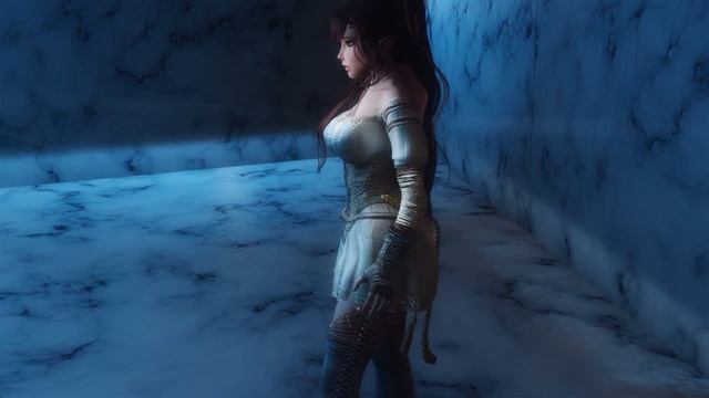 Skyrim: BO dress and BDO Valkyrie HDT смотреть онлайн
