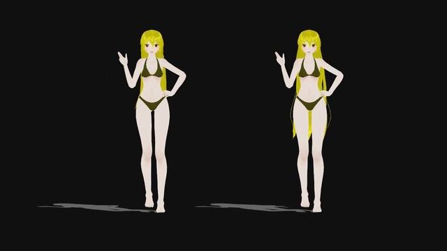 [MMD] Test Hair (OC) смотреть онлайн