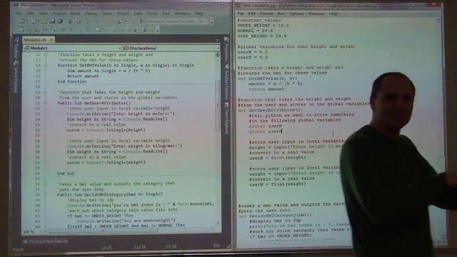 Python vs VB basic differences смотреть онлайн