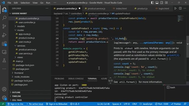 Link Frontend to Nodejs Backend смотреть онлайн