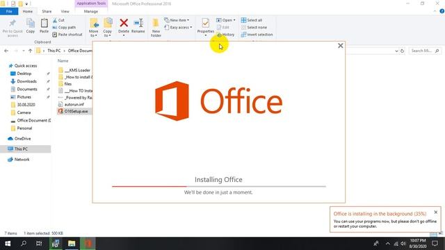 How to install Microsoft Office Application 2020, (Word,Excel,PowerPoint,Outlook) смотреть онлайн