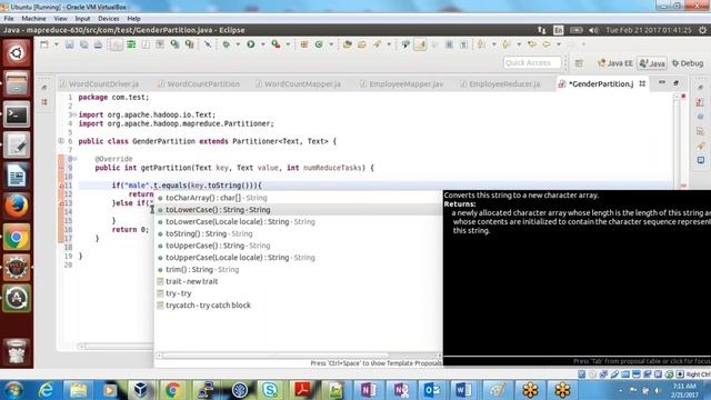 14 MAPREDUCE PARTITION EXAMPLE смотреть онлайн