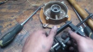 Ремонт насоса Агидель. Замена подшипников, сальника и конденсатора.