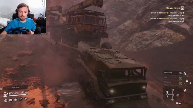 Zikz 612H Endurance Test [ Snowrunner ] ( Mastodon DLC ) смотреть онлайн