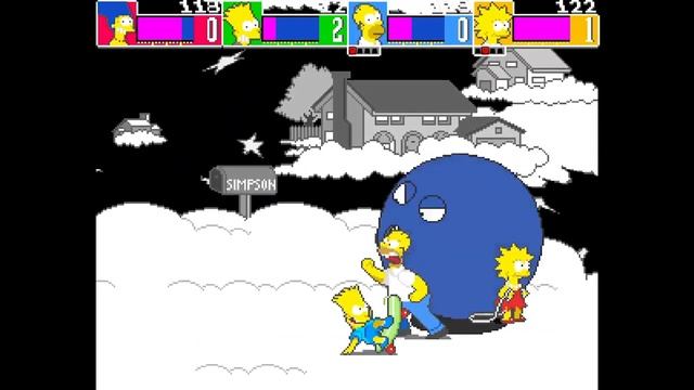 The Simpsons Arcade Game - Stage 6 - Dreamland смотреть онлайн