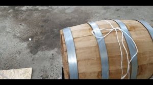 Ремонт рассохшейся дубовой бочки