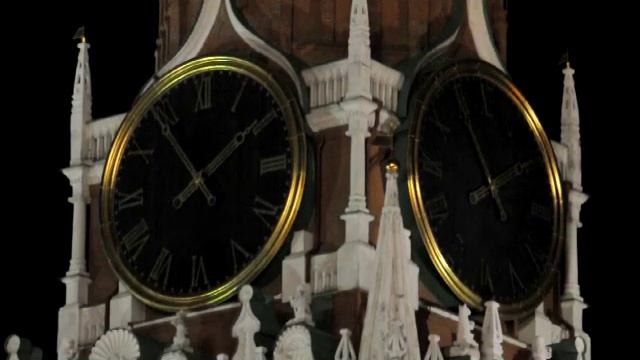 Перевод курантов на Спасской башне смотреть онлайн