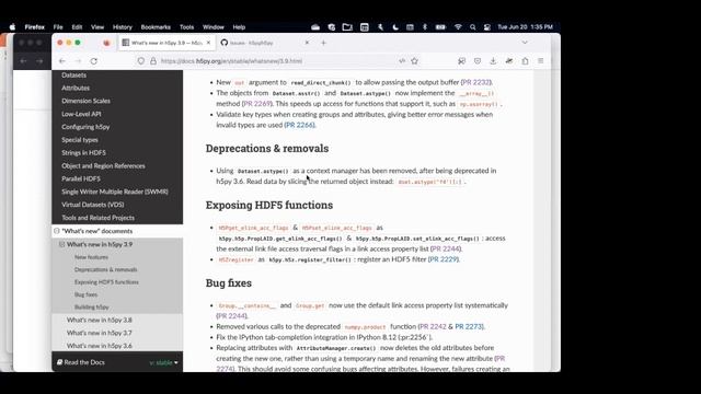 What's new for h5py? Aleksandar Jelenak on Call the Doctor 6/20/23 смотреть онлайн