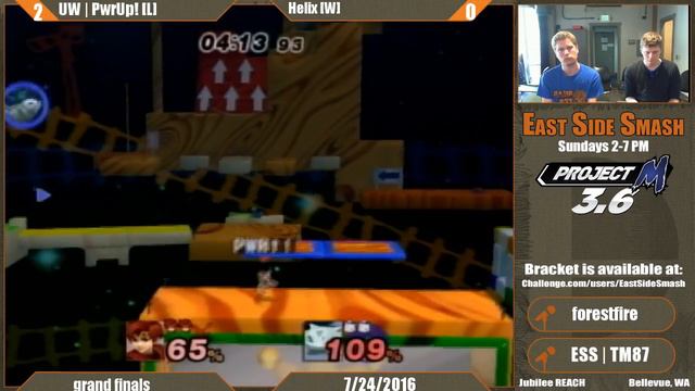 ESS Weekly #40: UW | PwrUp! (Roy) Vs Helix (Ivysaur) - Grand Finals - Project M смотреть онлайн