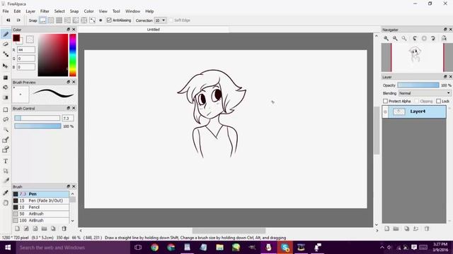 General Firealpaca Art Tutorial Part 1 смотреть онлайн