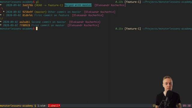 Git Merge vs Git Rebase - Difference Between Merge and Rebase смотреть онлайн