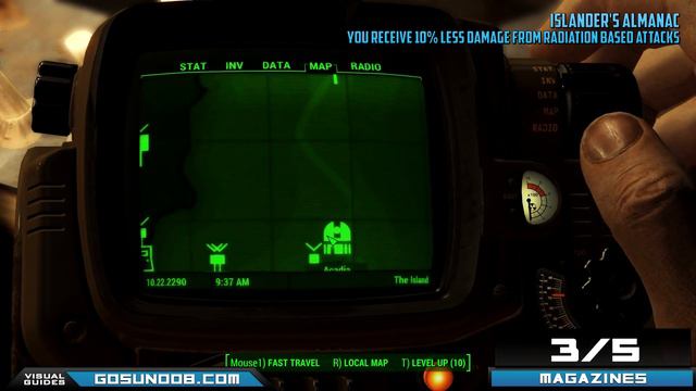 Fallout 4: Far Harbor - All Islander's Almanac Magazine Locations (The Islander's Almanac Trophy) смотреть онлайн