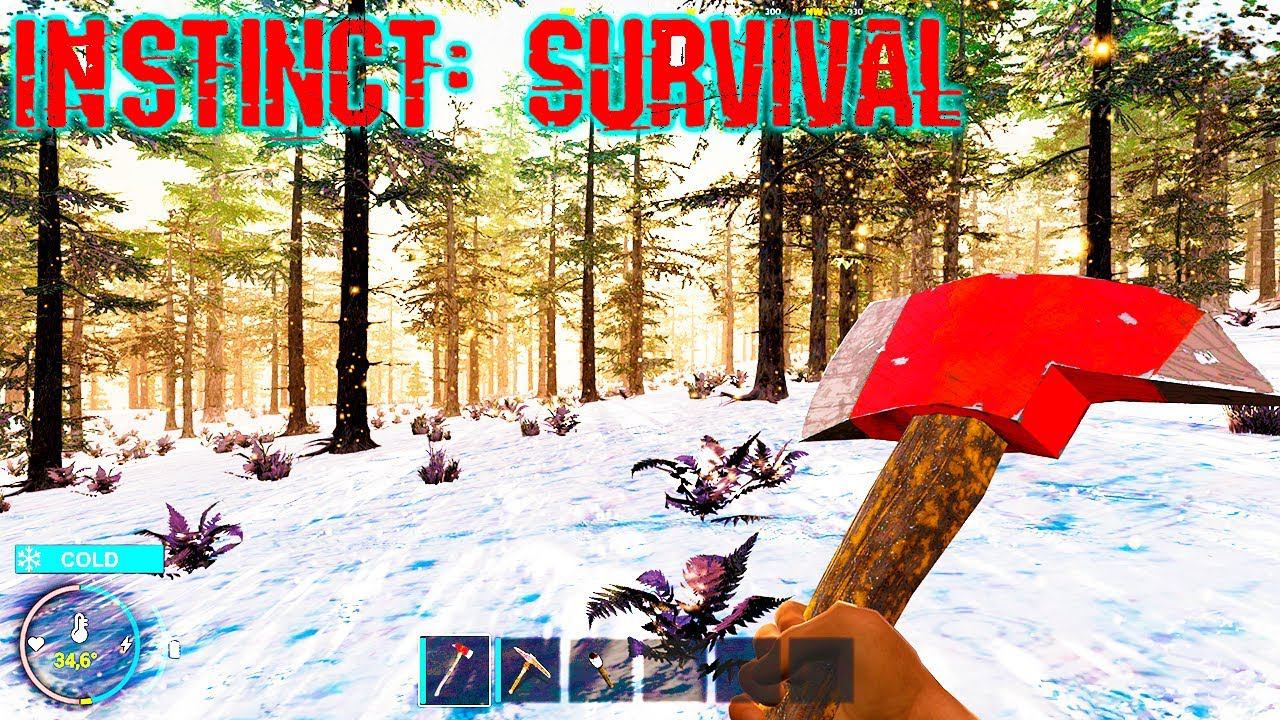 ЗНАКОМОЕ "ВЫЖИВАНИЕ" В РАННЕМ ДОСТУПЕ | INSTINCT SURVIVAL ► Обзор смотреть онлайн