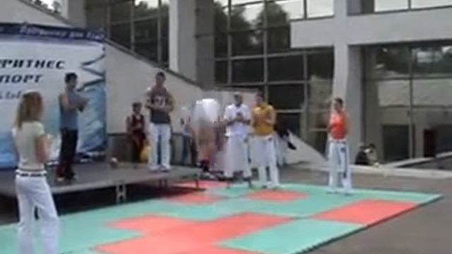 Marina Club. Capoeira beginner's performance смотреть онлайн
