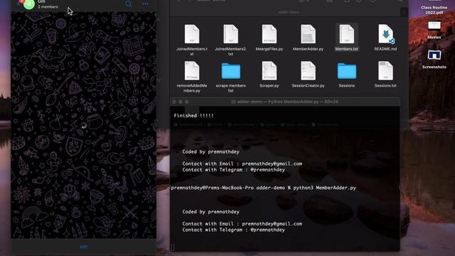 How To Add Unlimited Telegram Member To Your Group and Channel March 2022 | Windows & macOS смотреть онлайн