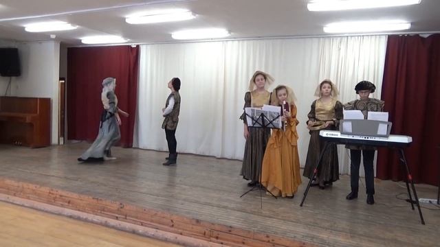 Музыкально-литературная композиция "Старинных танцев торжество" смотреть онлайн