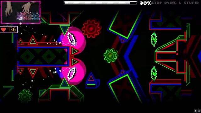 "RGB" 100% (Extreme Demon) by SleyGD | Geometry Dash смотреть онлайн