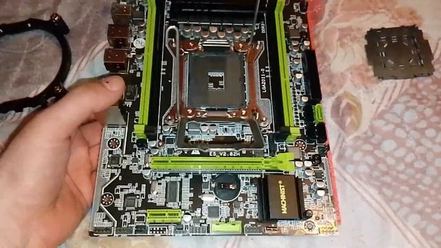 Обзор материнской платы Machinisit x79 2.82h 2011 смотреть онлайн