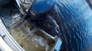 Открытие навигации 2017г. Просто покатались.  Лодка ОКА-4.