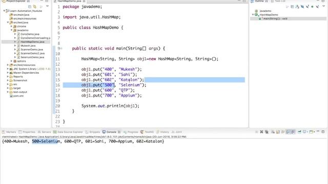What is Map and HashMap in Java смотреть онлайн