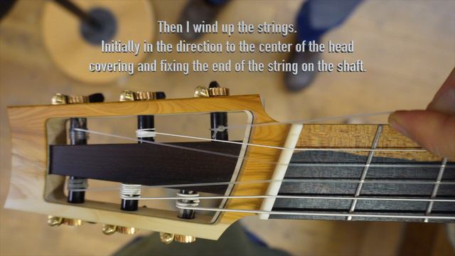 Attach strings to the tuners by Daniel Zucali смотреть онлайн