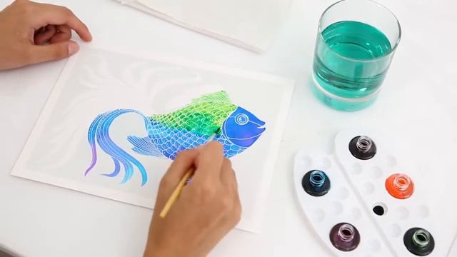 Акварельные раскраски Aquarellum | SentoSphere смотреть онлайн