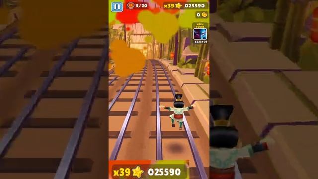 No Coin Challenge 50000 Points and 3 Hoverboards Subway Surfers Lunar New Year 2022 смотреть онлайн