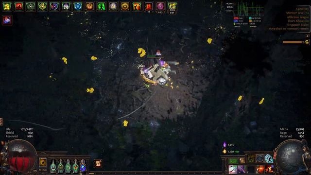 Poe 3.23 Affliction - How to farm any tier 8mod map смотреть онлайн