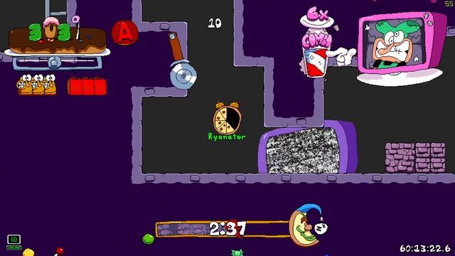 Pizza Tower but Online (Pizza Tower Together Mod) смотреть онлайн