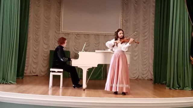 Й. Раф "Каватина" Партий Анна, 12 лет. J. Raff. Cavatina. смотреть онлайн