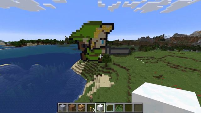 Minecraft auto build link from zelda смотреть онлайн