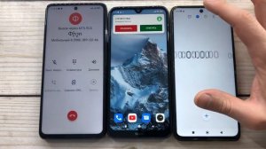 Xiaomi Redmi Note 8T vs Xiaomi Poco M4 Pro vs Xiaomi Poco X3 Pro/ Incoming and Outgoing Madness Cal