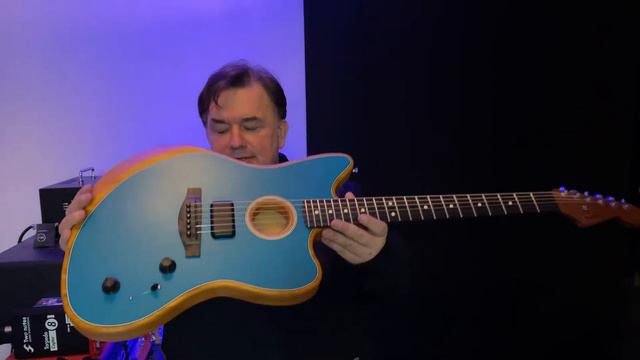 Fender Acoustasonic Jazzmaster смотреть онлайн