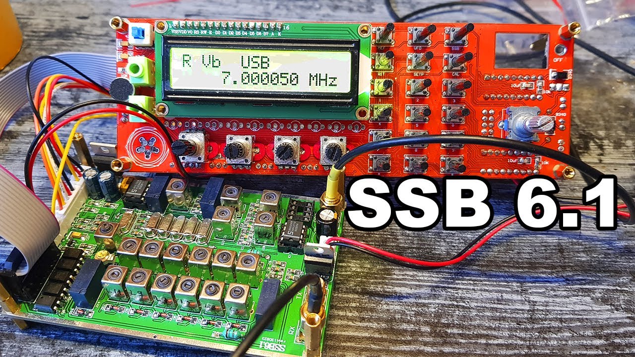 Трансивер SSB 6.1 налаживание и проблемы смотреть онлайн