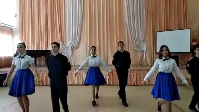 Кадетский вальс «Коллектив «Ритм» МОУ «СОШ10» смотреть онлайн
