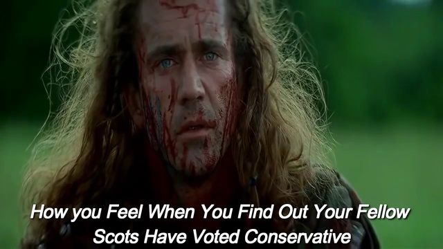 How You Feel When Your Fellow Scots Vote Conservative Lol смотреть онлайн