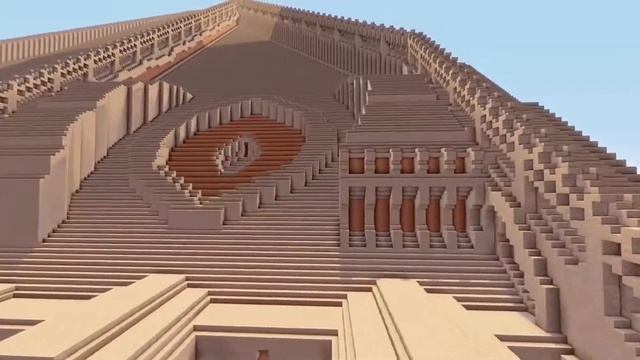 Таймлапс - Постройка Пирамиды В Майнкрафте