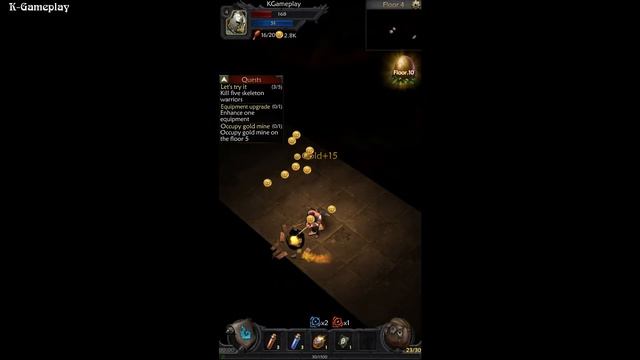 Ever Dungeon Hunter King Gameplay iOS Android Games смотреть онлайн