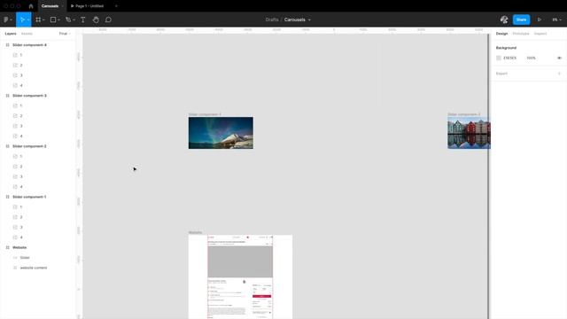 How to design Automatic Carousel/ Slider in @Figma смотреть онлайн