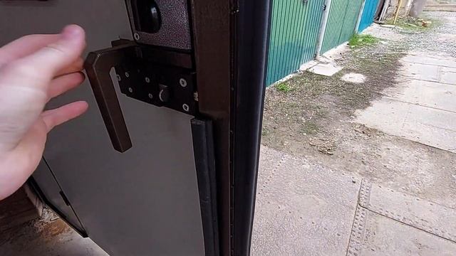 ЭТО ЛУЧШАЯ КОНСТРУКЦИЯ скадных ВОРОТ типа-КНИЖКА!!! смотреть онлайн