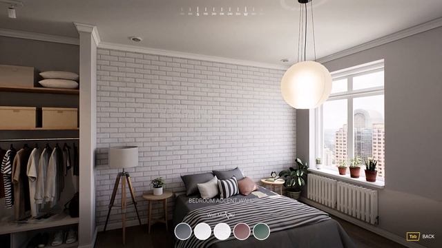 Unreal Engine Interactive Walkthrough Virtual Reality | Apartment Interior смотреть онлайн