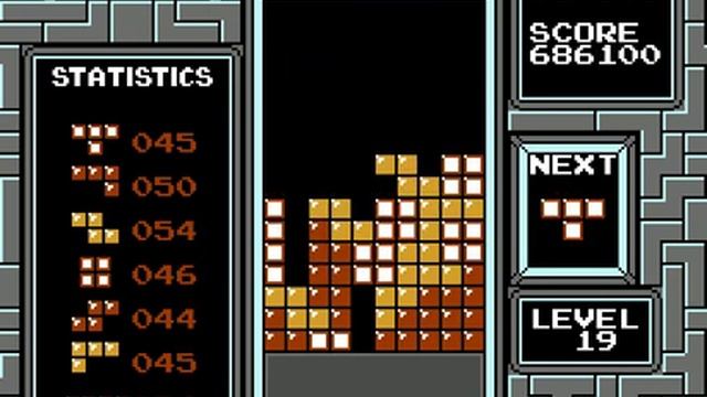 NES Tetris AI (16 rows) смотреть онлайн